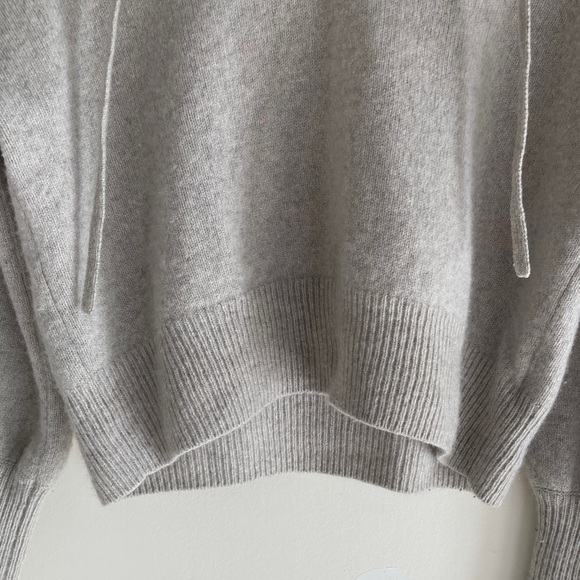 Madewell Allendale Cashmere Hoodie Sweater - Picture 3 of 11